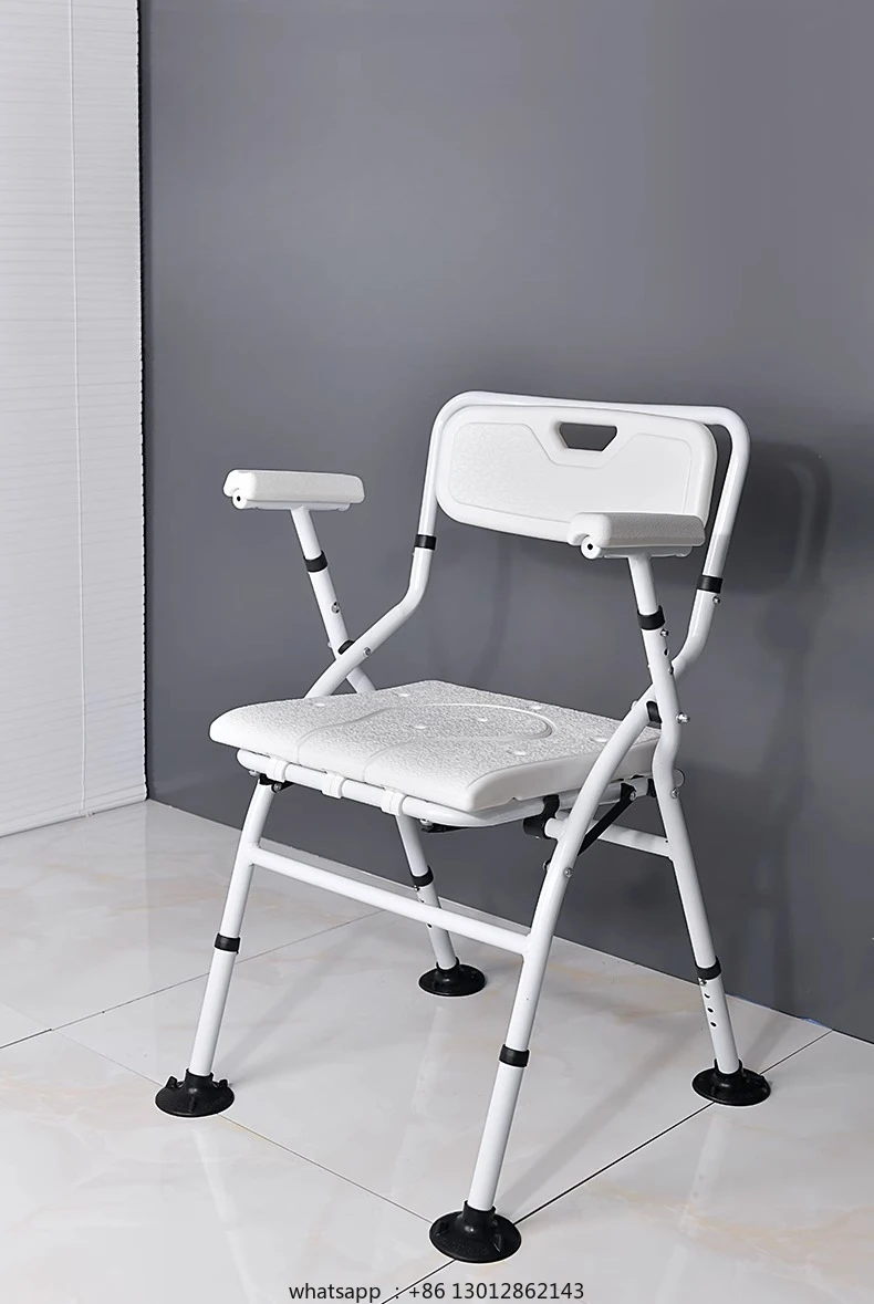 

Стул для ванной комнаты, складной стул для унитаза и душа, нескользящий