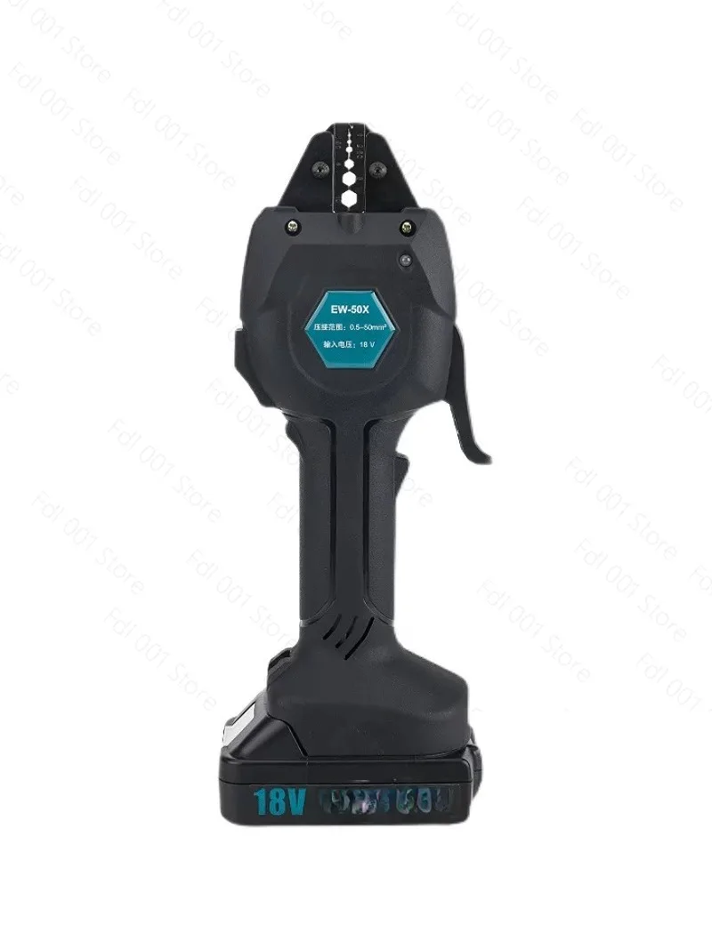 EW-50X rechargeable crimping pliers electric MC4 photovoltaic cold pressing terminal pre-insulated tubular bare terminal