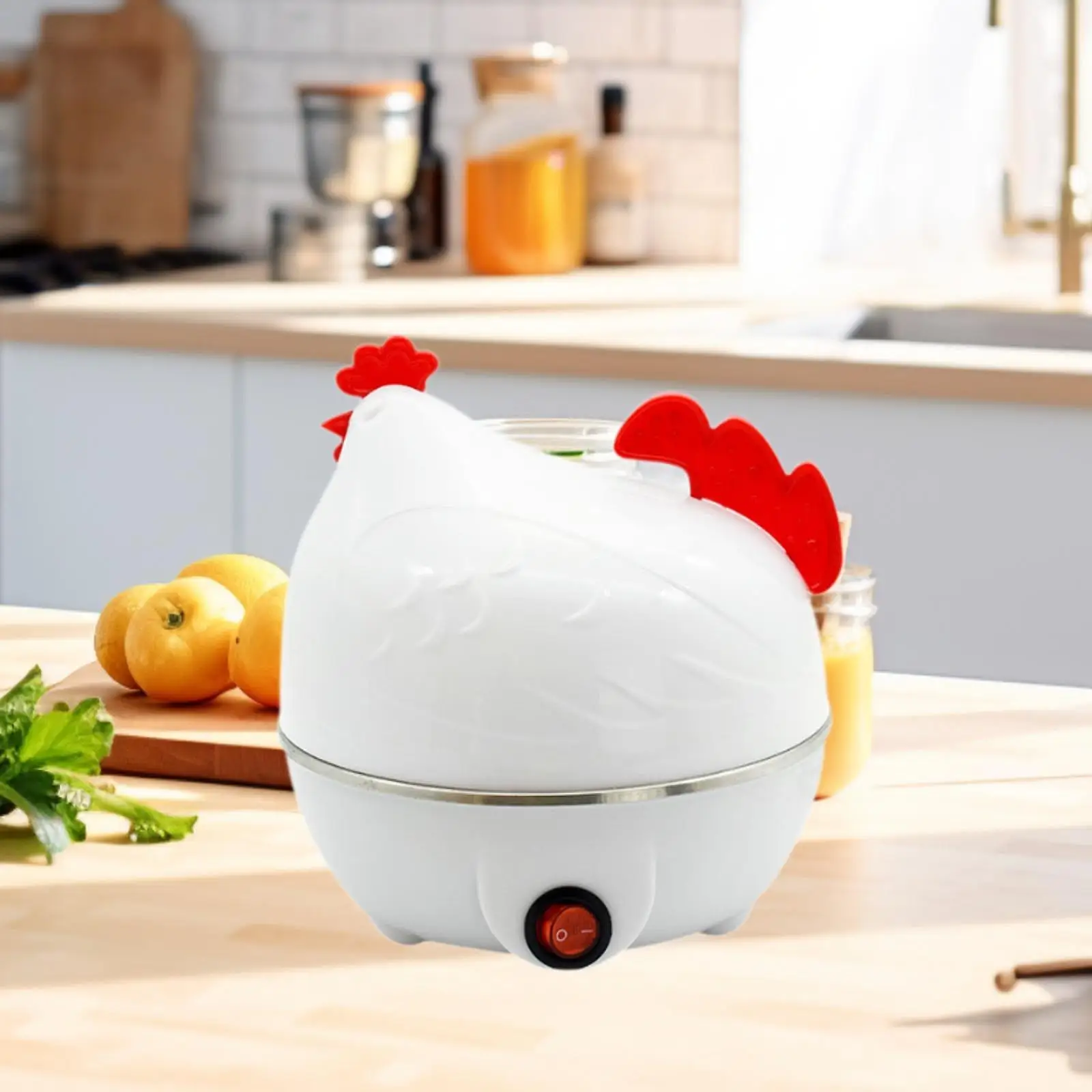 Egg Cooker Auto Shut Off Fast Heated Steaming Multifunction Gadgets Egg Steamer for Breakfast Dining Kitchen Tools Cooking Home