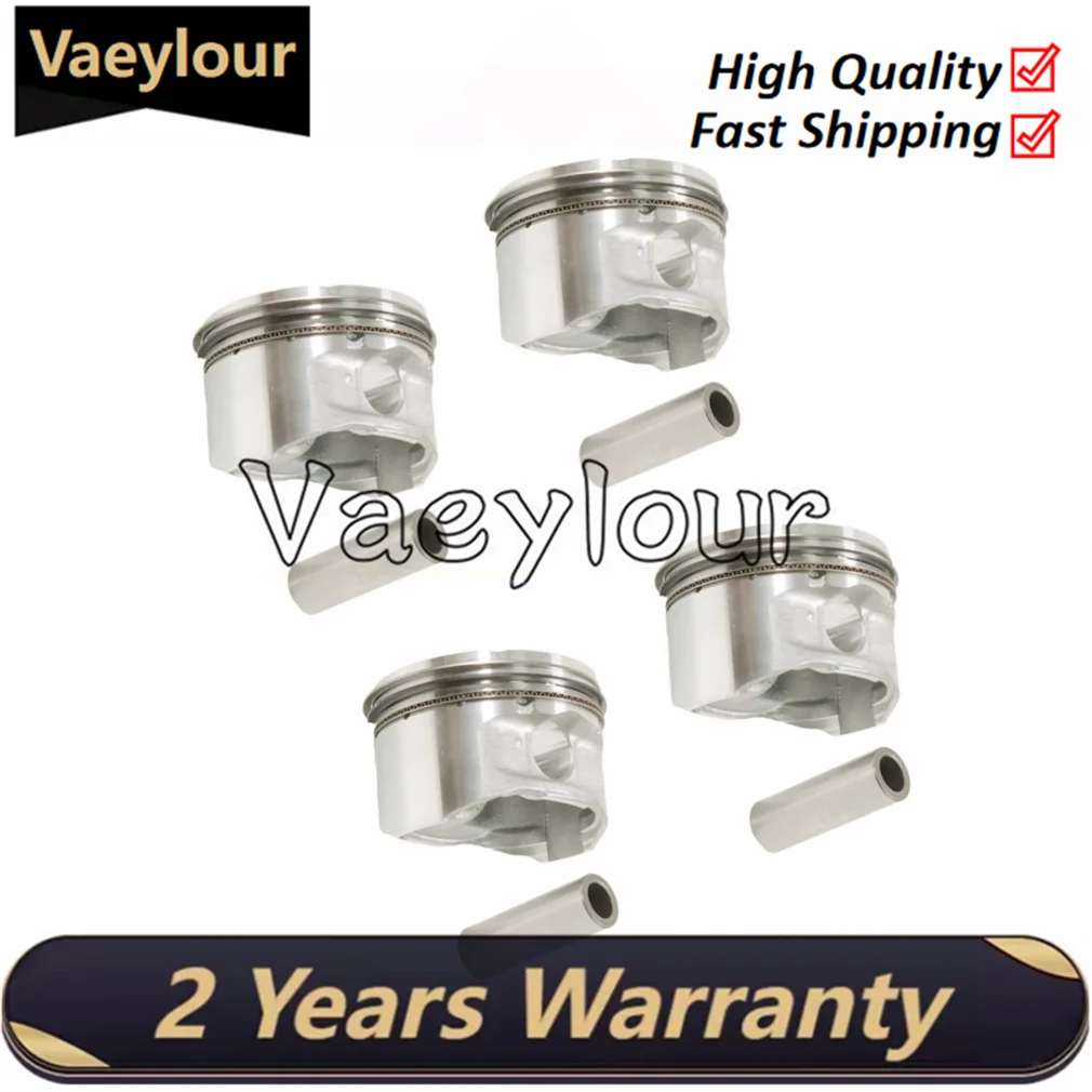 new ENGINE PARTS PISTON & RING KIT SET FOR Hyundai KIA 2.0L L4 16V GAS 2.0 L G4GC 1995-2012 OE 23410-23710 S2080170