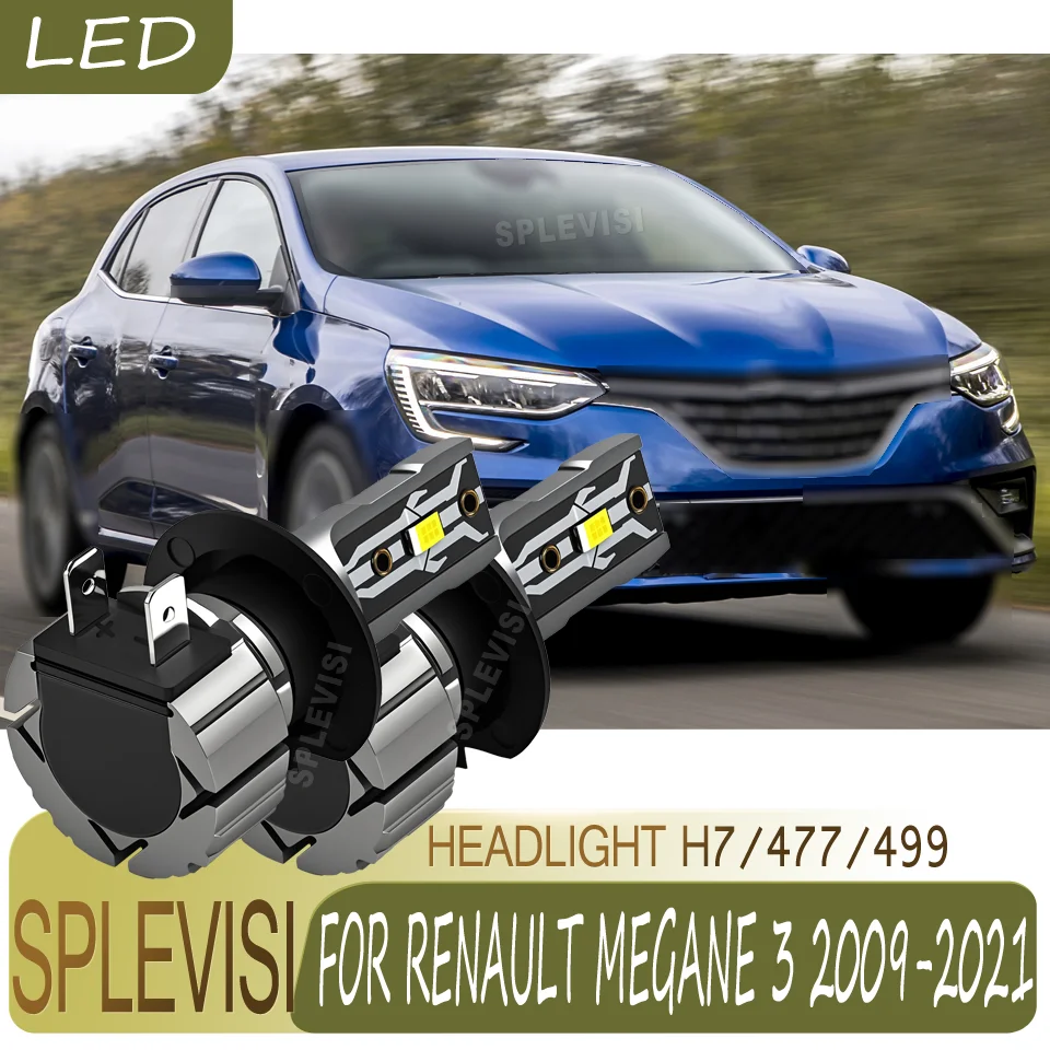 Instant Illumination Energy Saving Long-Lasting Headlight For RENAULT MEGANE 3 2009-2013 2014 2015 2016 2017 2018 2019 2020 2021
