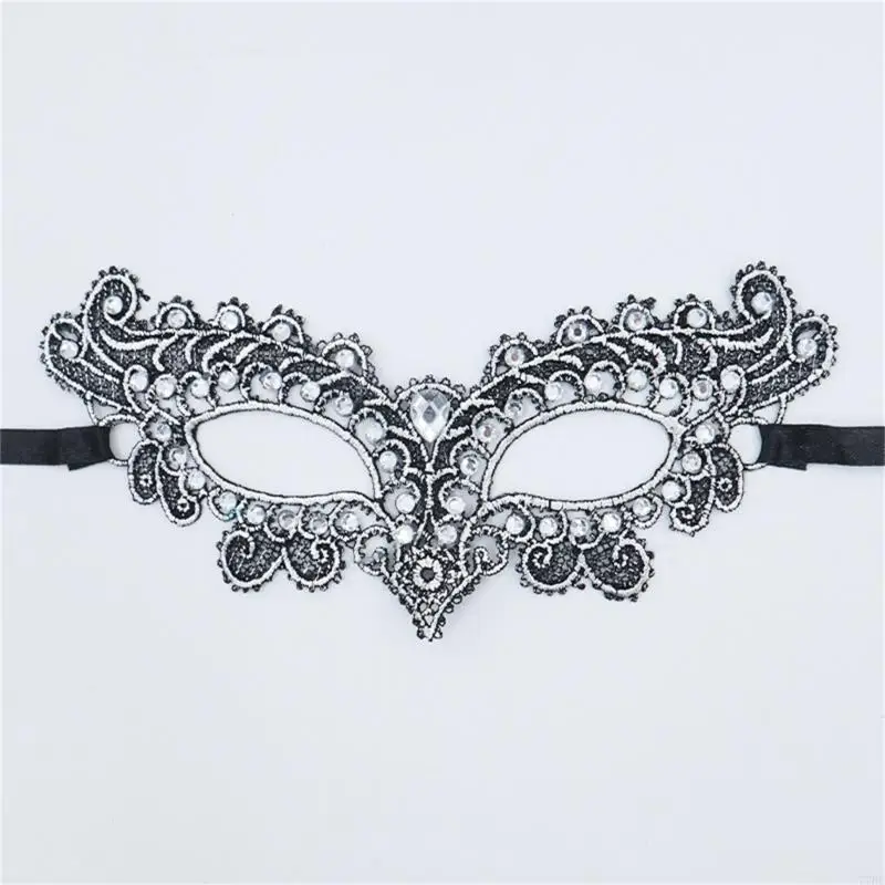 77HE MASSE MASQUE AVEC LES RHINESTONS MASSE PROM BALL MASSE VENETIANS MASQUE PART