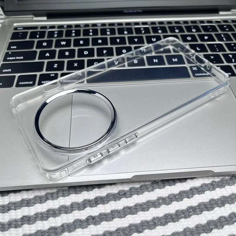 حافظة لهاتف Oneplus 13 13R 13T 13S فاخرة عالية الاختراق، غطاء مغناطيسي كبير صديق للبشرة لهاتف Oneplus 13 Bumper Funda