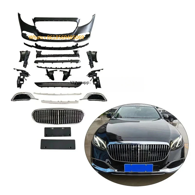 Car Body Kits E Class W213  W223 Front Rear Bumper Kit  E CLASS  W213 2015-2024