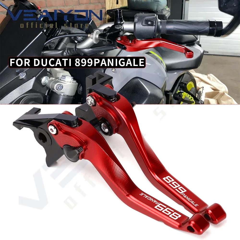 

For DUCATI 899 PANIGALE 959 PANIGALE 1199 PANIGALE/S/R/Tricolor 1299 PANIGALE/S/R PANIGALE V4/S/R Brake and Clutch Levers Set