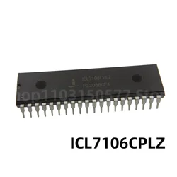 1piece  ICL7106 ICL7106CPLZ 3.5-bit analog-to-digital converter CMOS direct plug-in DIP-40