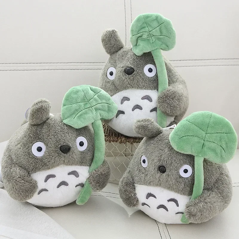 HOTSALE ---New Plush Doll 22cm Cartoon Cute Doll Lotus Leaf Totoro Doll Plush Toy Cat Doll Children's Christmas Gift view 3