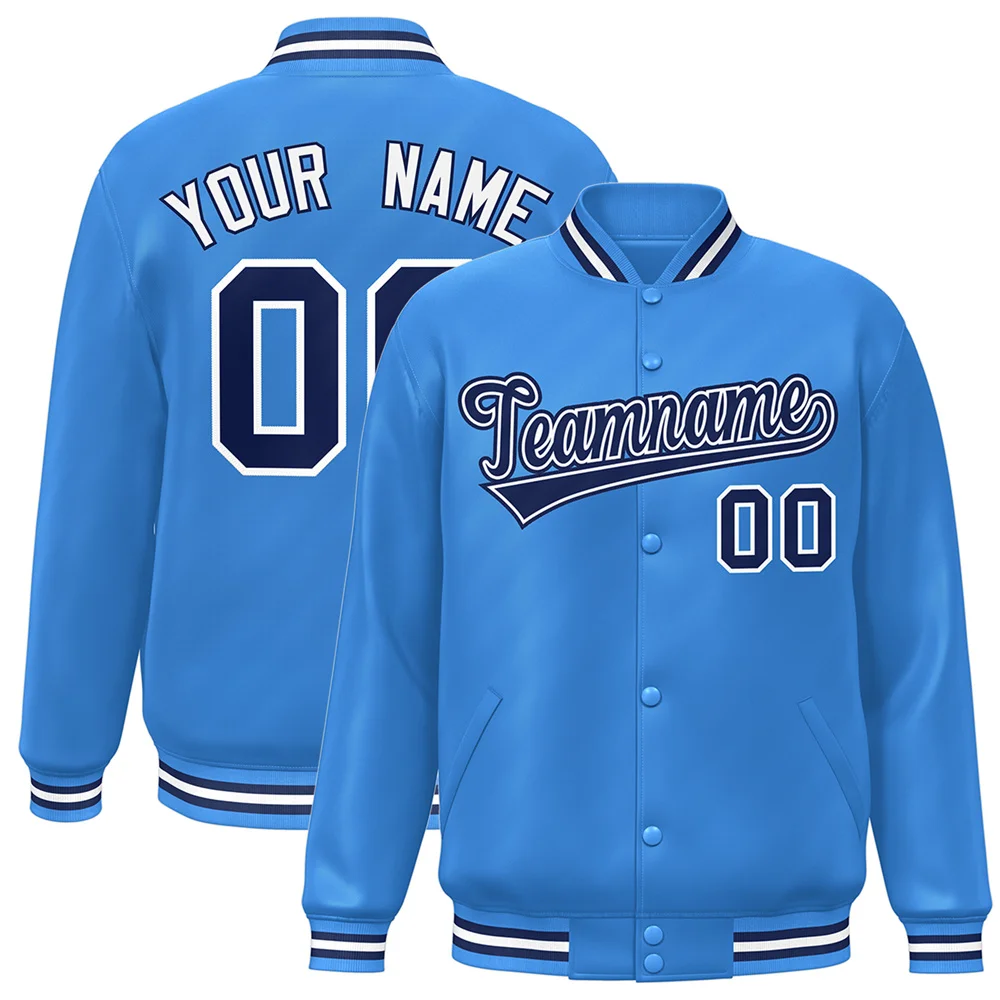 Custom Adult Youth Letterman Jackets Varsity Baseball Jacket Sports Bomber Coat Stitched Team Name Number