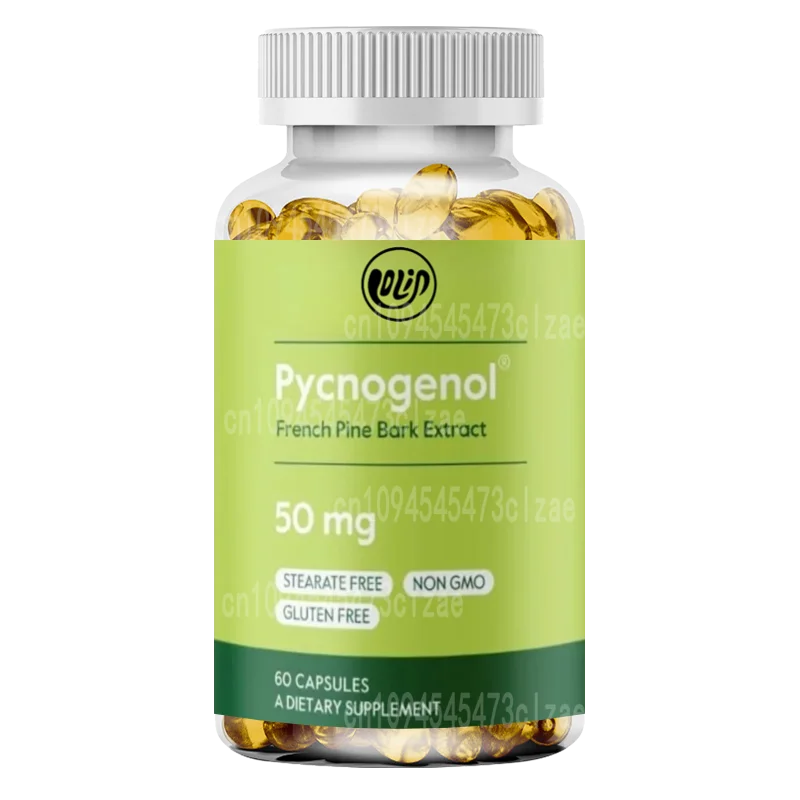 Bisoprolol 100mg - Extracto de corteza de pino del océano francés - Libre de estearato - Sin OGM, 60 cápsulas