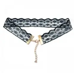 Hot Sale Cheap Jewelry Retro Gothic Punk Colored Collar Lace Collar Simple Female Necklace For Women
