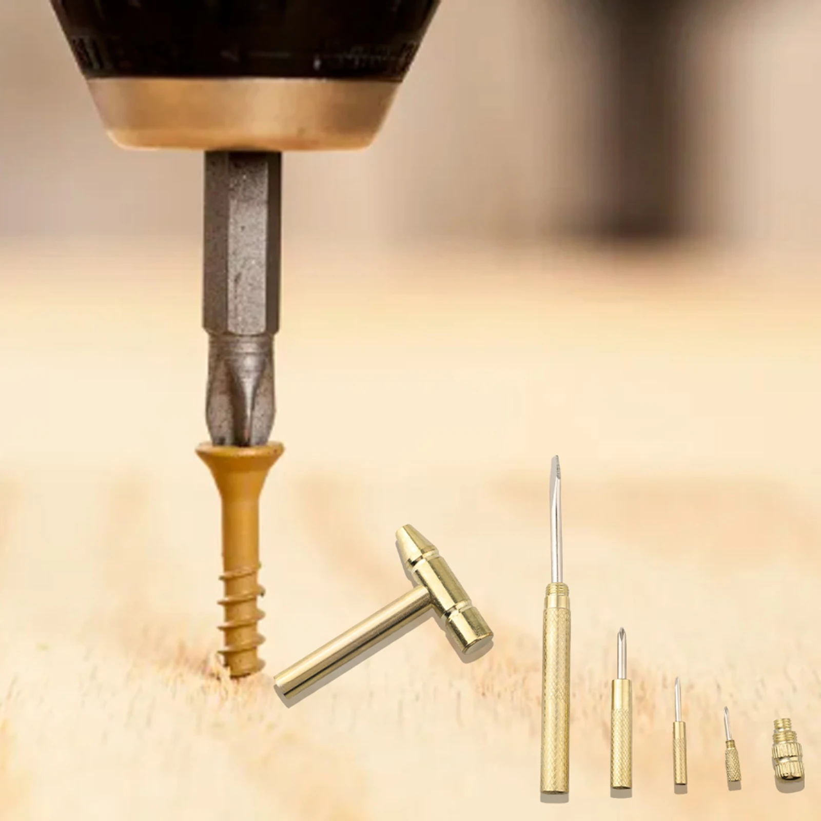 Outil de projet de bricolage 5 en 1, marteau artisanal, projets de bricolage, facile à transporter, outil de réparation de bijoux, poignée non chaude