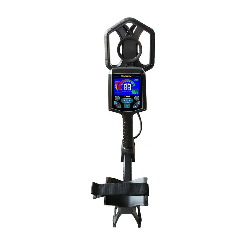 Underground metal detector T66 outdoor treasure hunting gold detector color screen