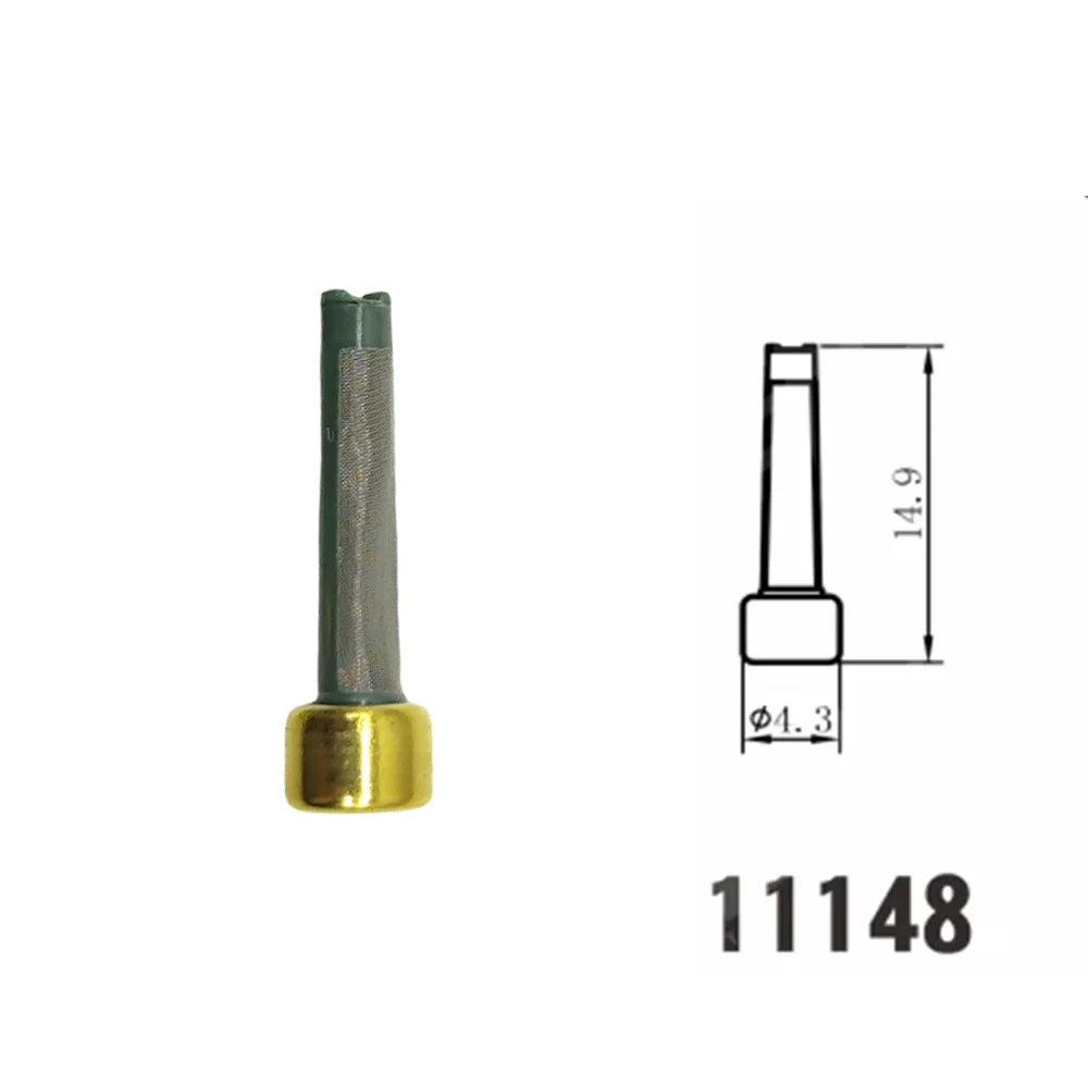 

50/100PCS GDI Injector Repair Parts Filter 4.3*14.9mm TS-11148 For PE27-13-250 PE01-13-250 PE02-13-250 Mazda 6 3 2.0L