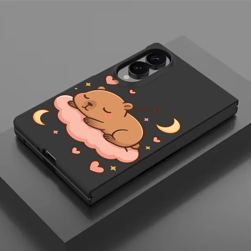 Cover Phone Case for Samsung Galaxy ZFold Wide Z Fold8 Wide ZFold8 Z Fold 8 Fashion Capybara