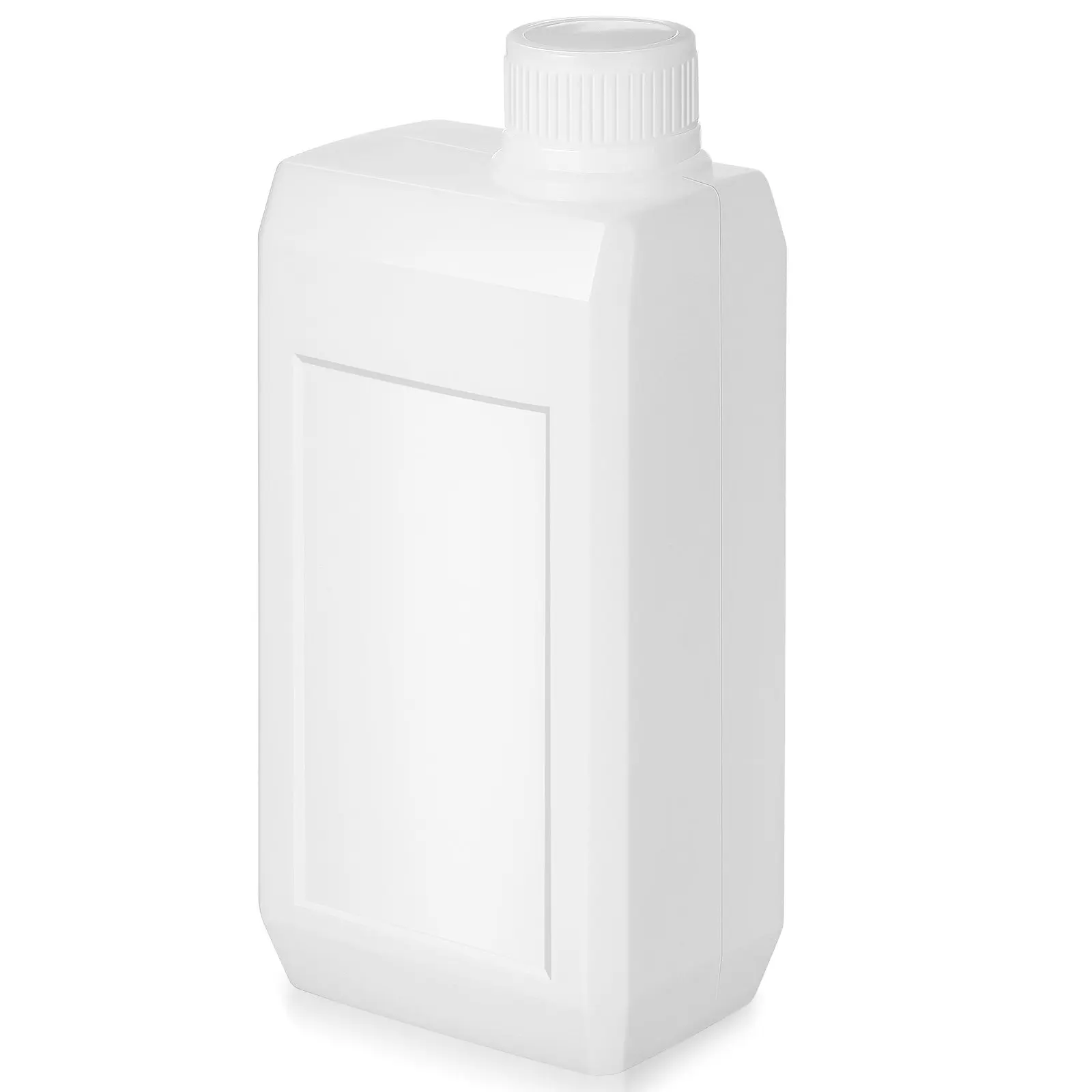 Contenedor de Almacenamiento de Grado Alimenticio, Botella de Plástico HDPE de 1 Litro, Jarra Reutilizable para Líquidos, Adhesivos, Muestras, Aceite