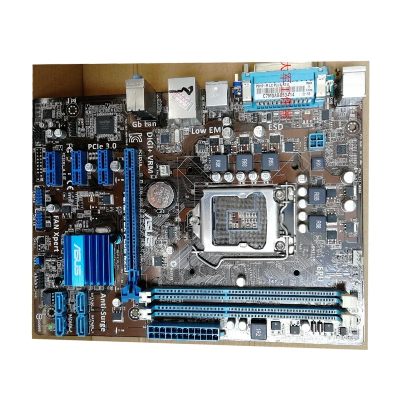 For ASUS P8H61-M LX PLUS R2.0 Motherboard LGA1155 ATX DDR3 H61 Desktop