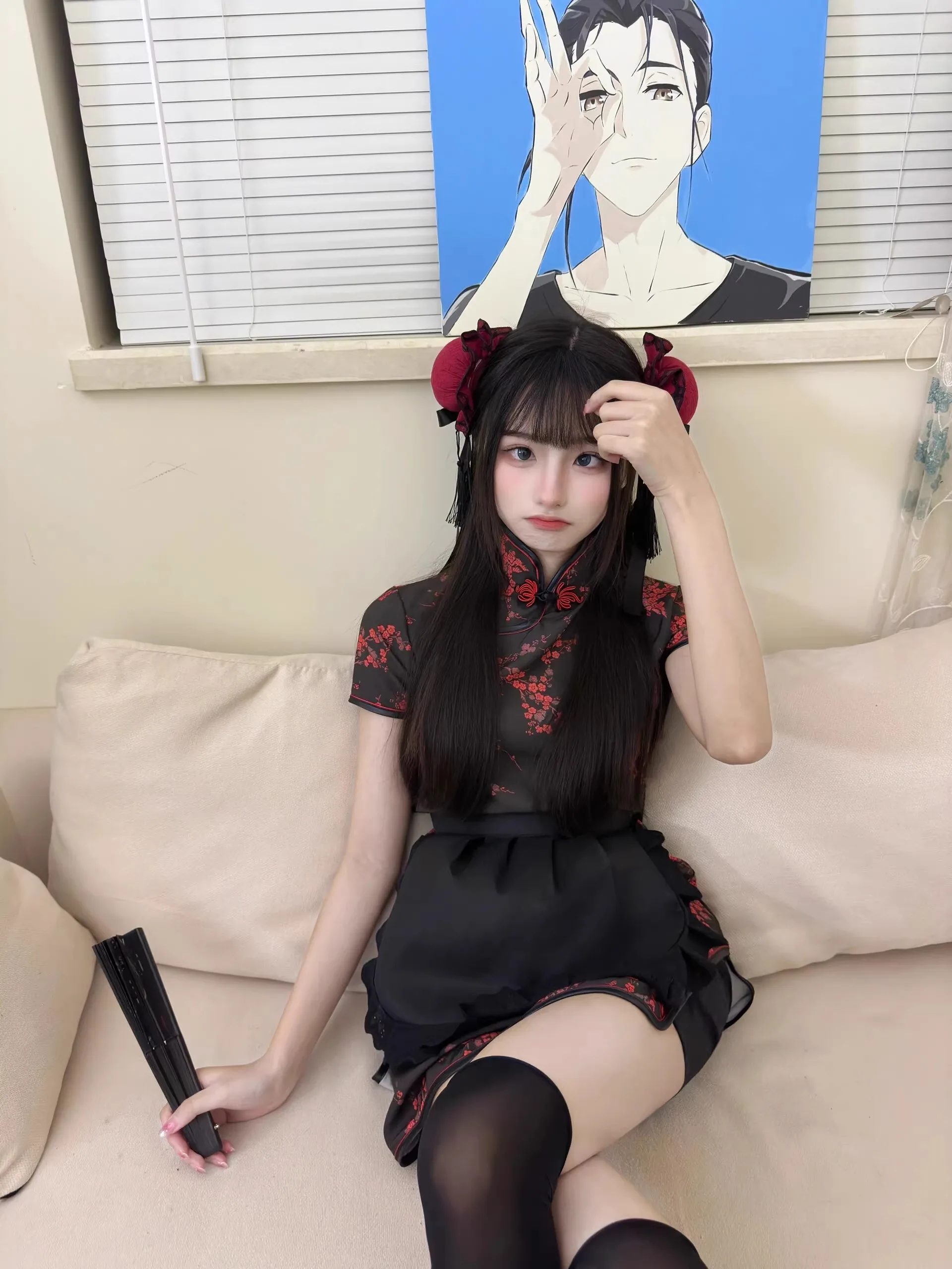 Nieuwe Chinese Sle Dr Halloween Cisas Cosplay orm ort Sve Maid orm ort Vlag Gewaad Dagelijkse Slijtage