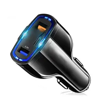 Ports Usb Car Charger 7A Fast Charging for Qualcomm QC3.0 Technology for Samsung for Xiaomi for iPhone 7 8