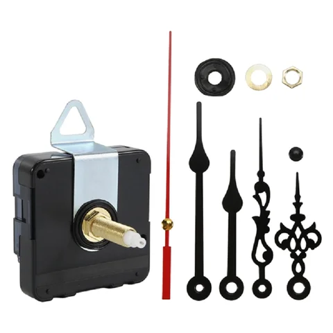 31MM Long Shaft DIY Quartz Clock Movement Mechanism Hands Wall Quartz Clock Repair Tool Parts Replacement Hot