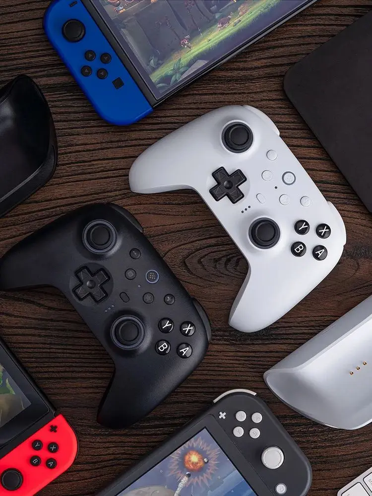 Bezprzewodowy kontroler do gier 8BitDo Ultimate 2 Bluetooth z stacją ładującą, joystick do gier na PC z systemem Windows 10/11, kompatybilny z Nintendo — zdjęcie produktu 7