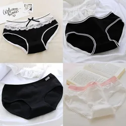 4pcs Teenage Underpants Young Girl Briefs Comfortable Cotton Panties Kids Underwear 10-20T