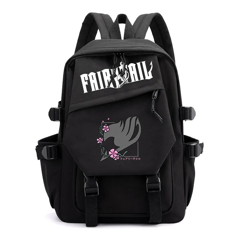 

Fairy Tail Boys and Girls Bags Children's Backpacks Anime Printing Bags Outdoor Travel Bags School Bags for Teenagers