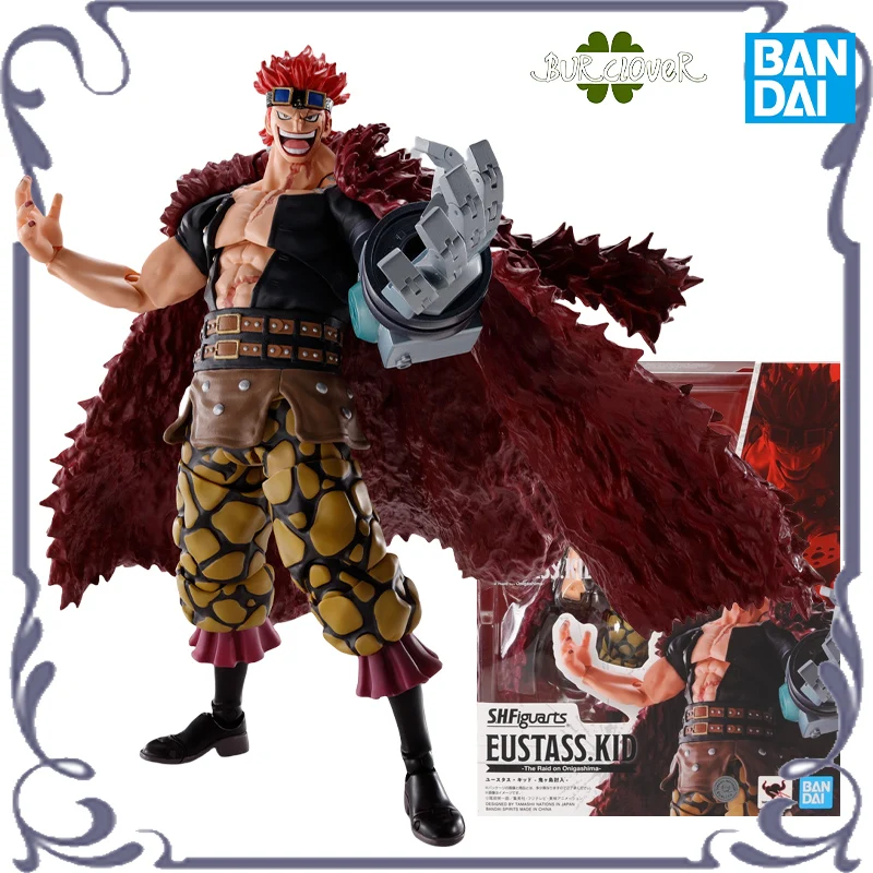 100 % Original BANDAI SHF One Piece Series EVSTASS.KID Anime-Actionfigur, Sammlerstücke und Dekoartikel, Kindergeschenke