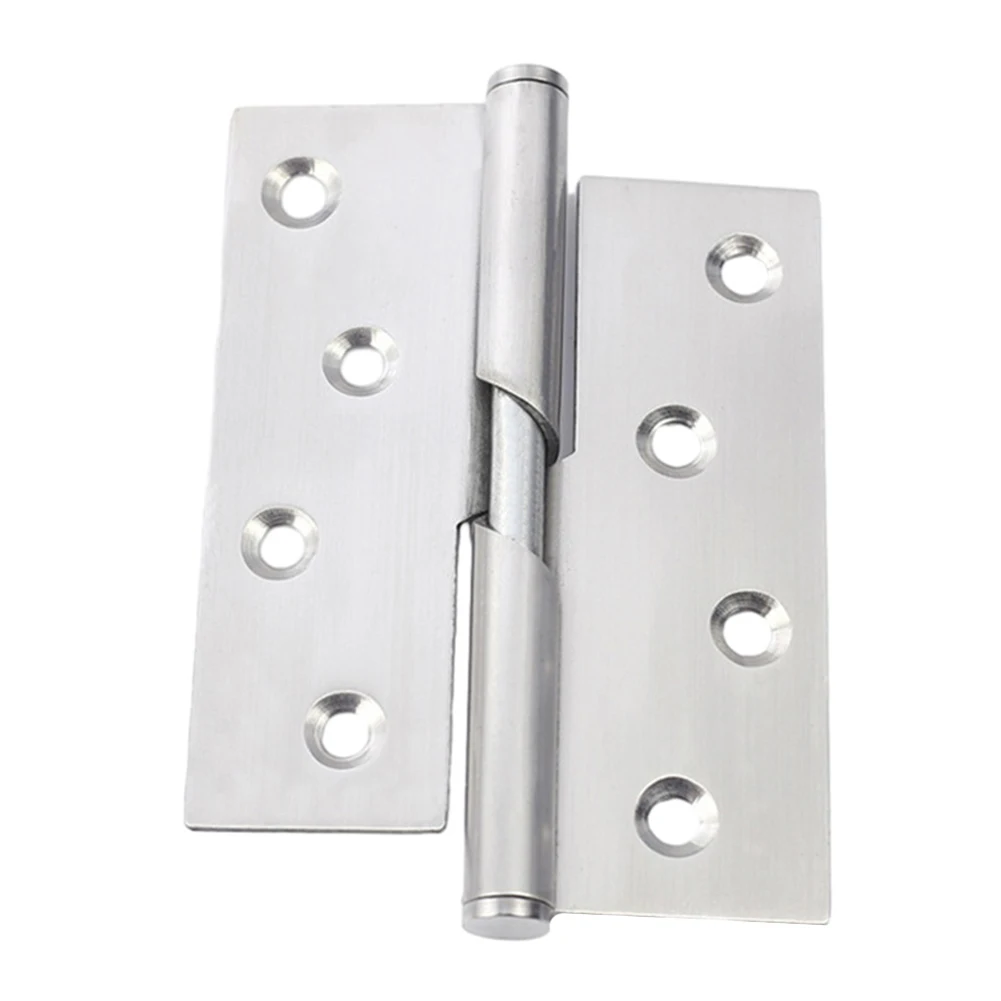 1pcs Stainless Steel Rising Lift Off Butt Door Hinges Left Right For Bathroom Toilet  Building Hardware Door