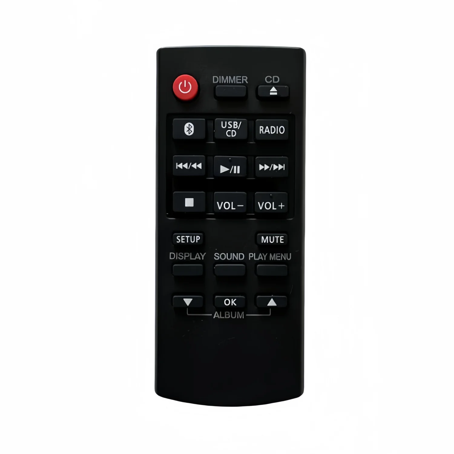 New Remote Control For Panasonic SC-PM250EG SA-PM250 SC-HC39 SA-UX100 SA-AKX200 Compact Micro Hi-Fi Stereo System