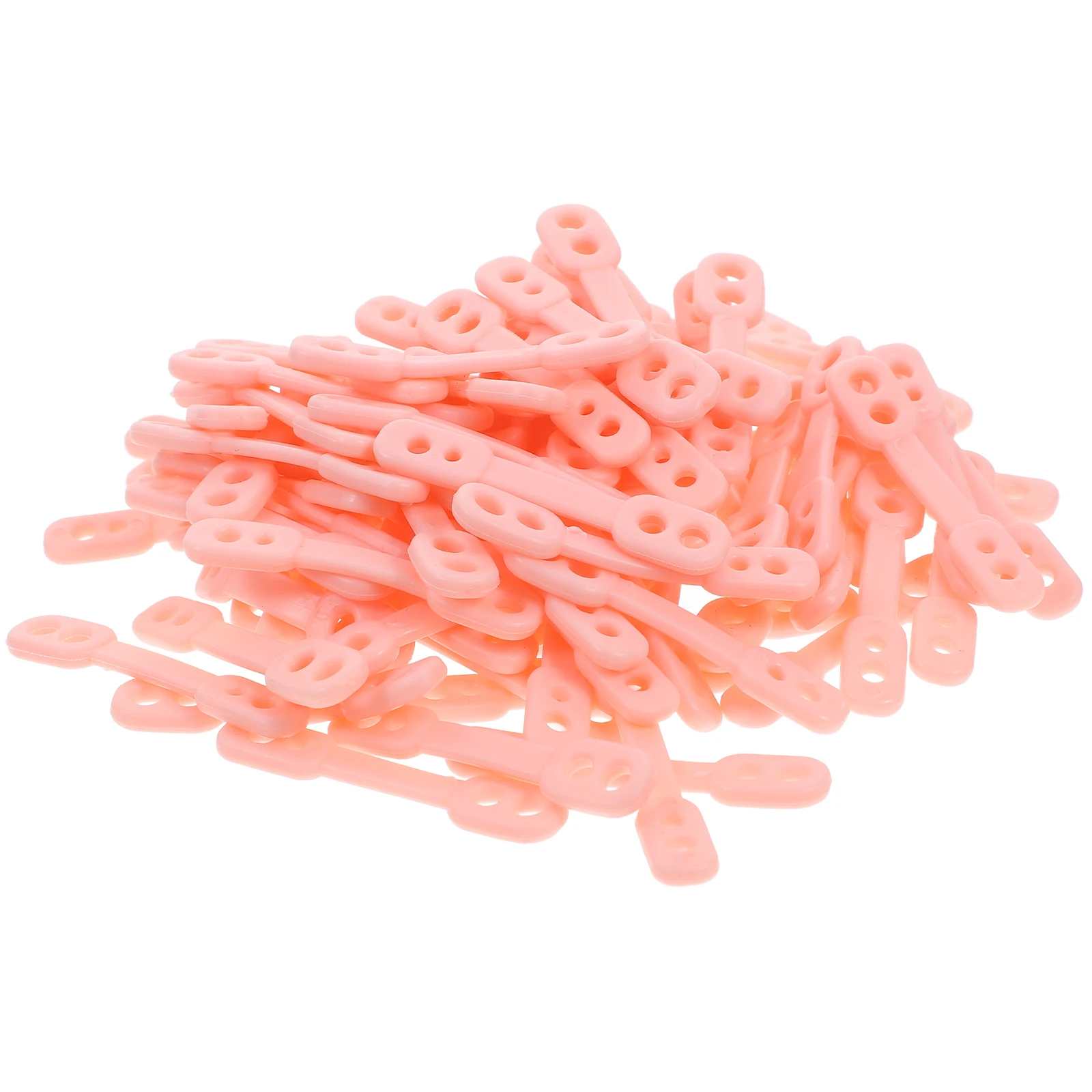 

100 Pcs Fixed Artifact Windproof Buckle Fixing Clip Silica Gel Silicone Clothes Hanger Grips