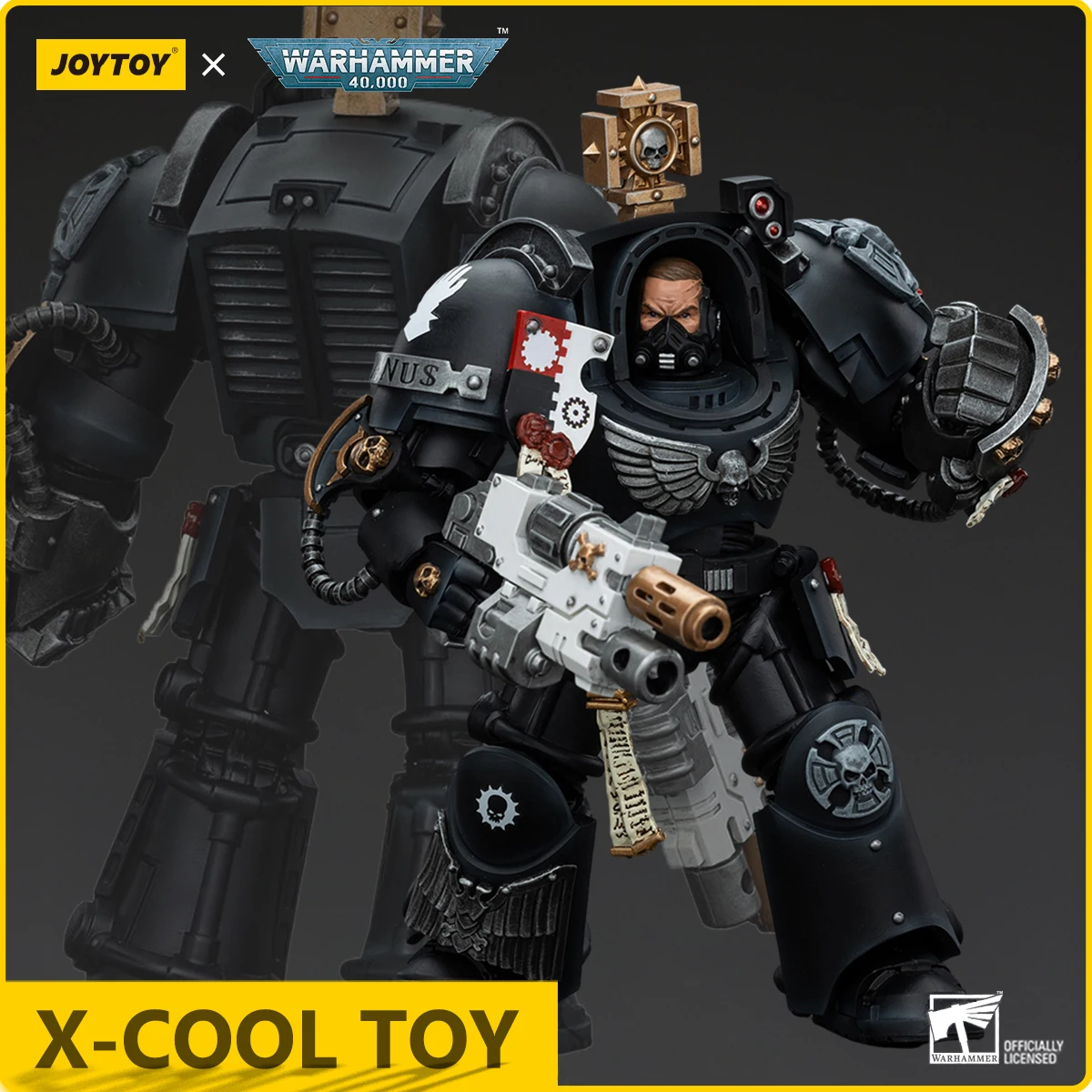 

Joy Toy Warhammer 40K Figure Iron Hands Captain in Terminator Armour Action Figure Joint Movable Figurine Collection Mode Toys