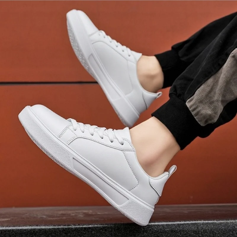 

YRZL Mens Sneakers Casual White Shoes for Men Women Comfortable Lightweight Walking Shoes Outdoor Sports Couple Fashion Sneakers