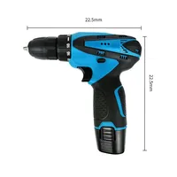 Impact Drill For  12V Battery Electric 32N. Multi-function Electric Screwdriver Wireless Harmer Drill Power Tool