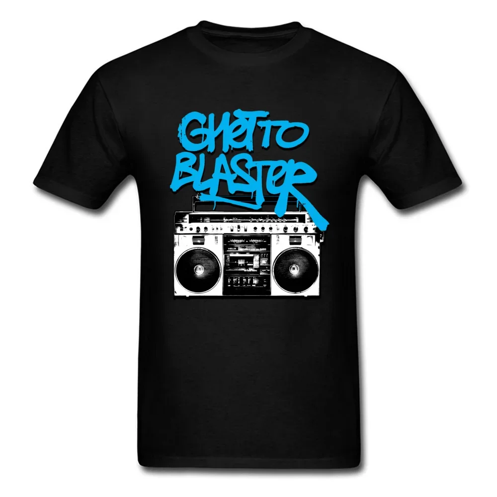 Rock Cassette Red T Shirt Ghetto Blaster Magnetic Tape Records Music Tshirt For Men Fashion Good Nice Tshirt Top Quality