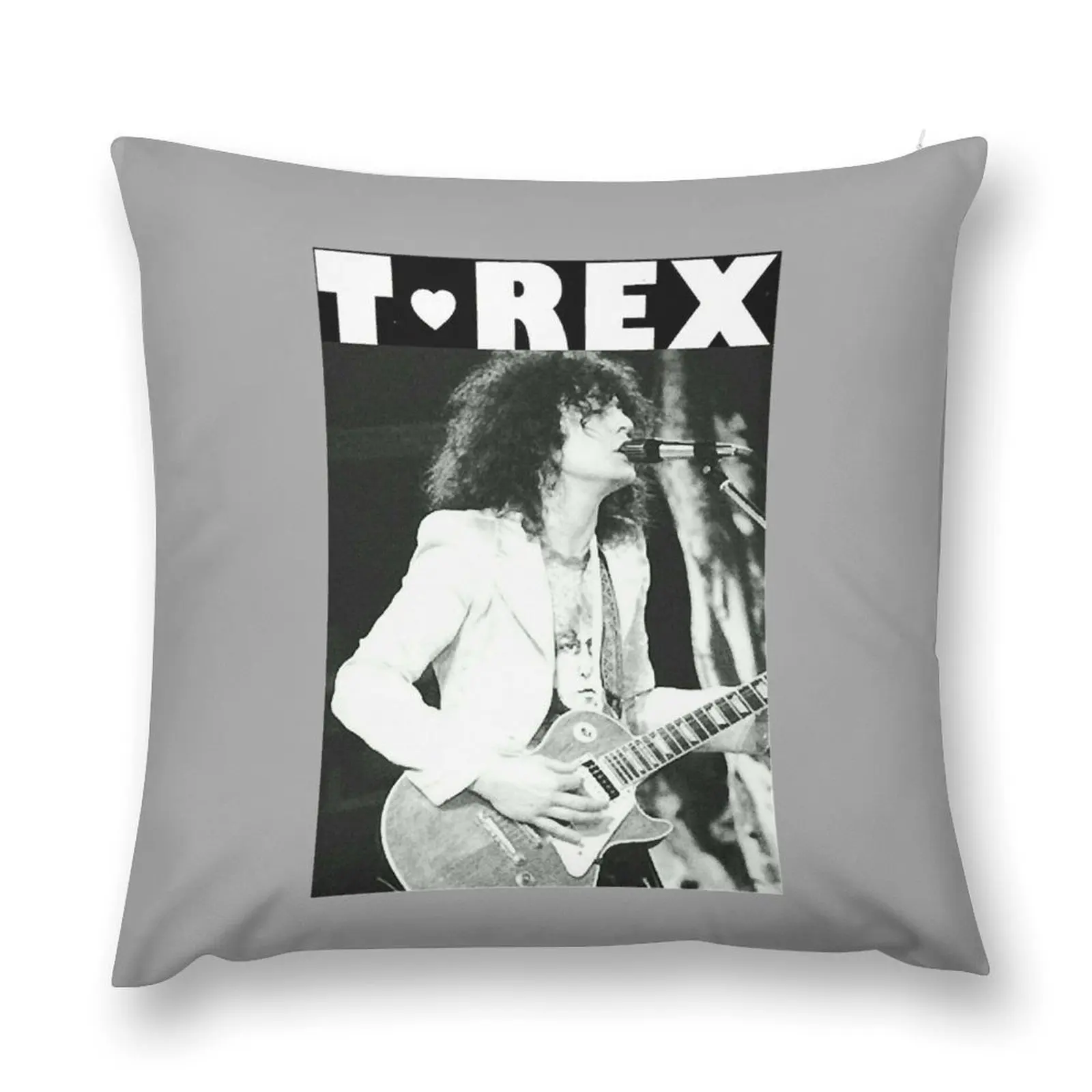 

T Rex - Marc Bolan Throw Pillow Throw Pillow Covers Decorative pillowcase pillow