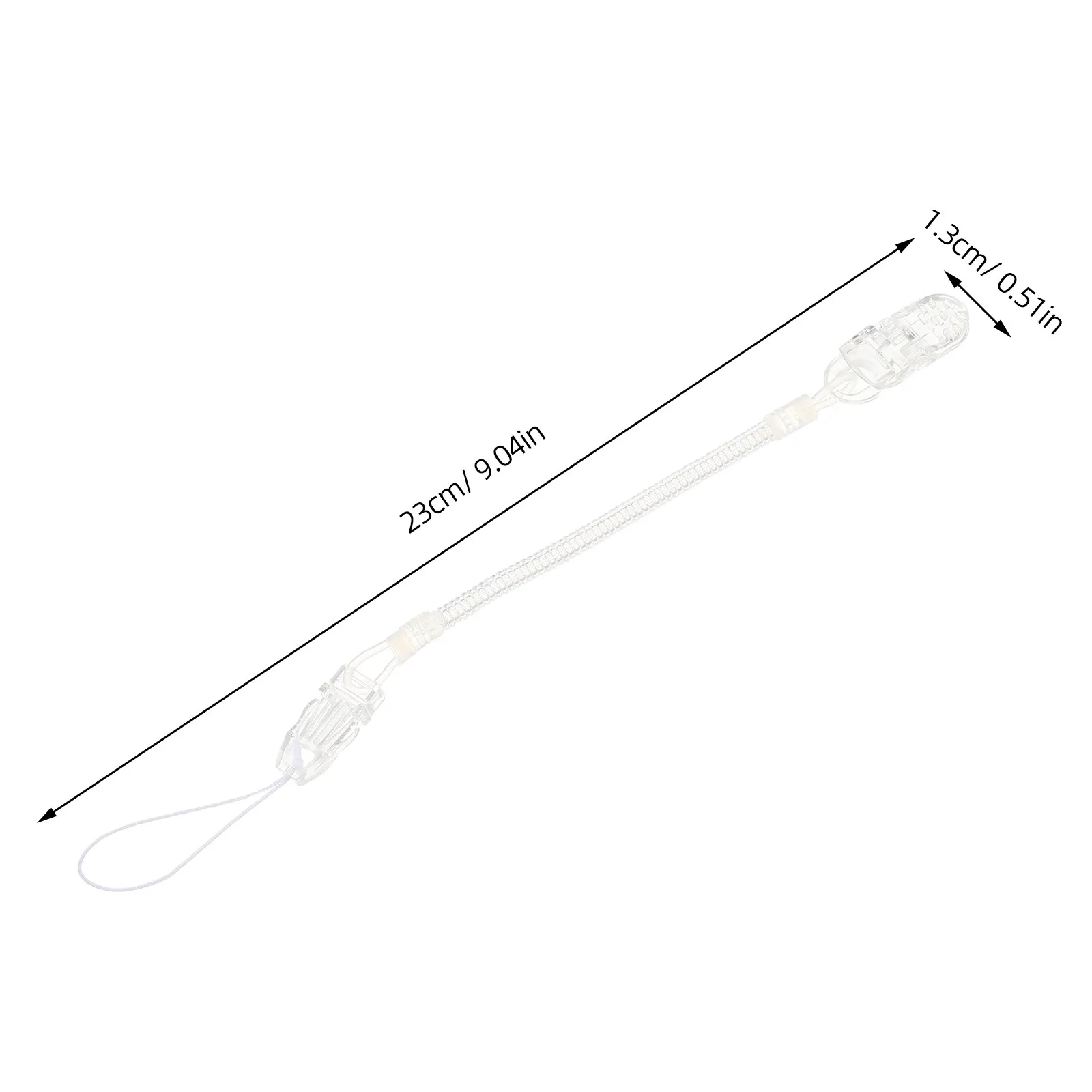 4Pcs Pacifier Chain Replacement Clear Quick Release Pacifier Clip Holder for Newborn Boys Baby Essential Soother Leash
