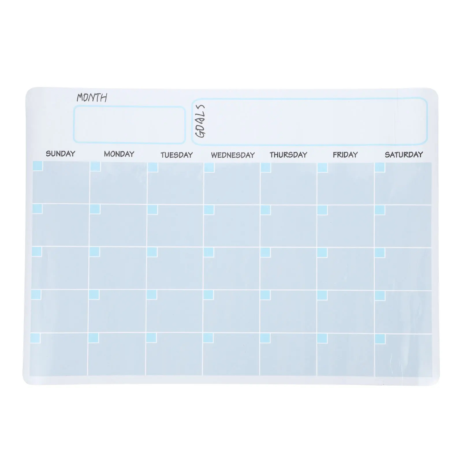 

Erasable Calendar Board for Fridge Magnetic Planner Whiteboard Monthly Schedule Chart Note Space Memo Decal House Supply
