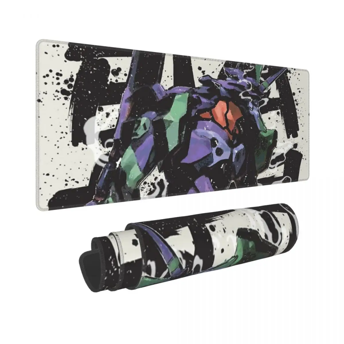 Ink Splatter Eva Unit 01 Rubber Keyboard Pads