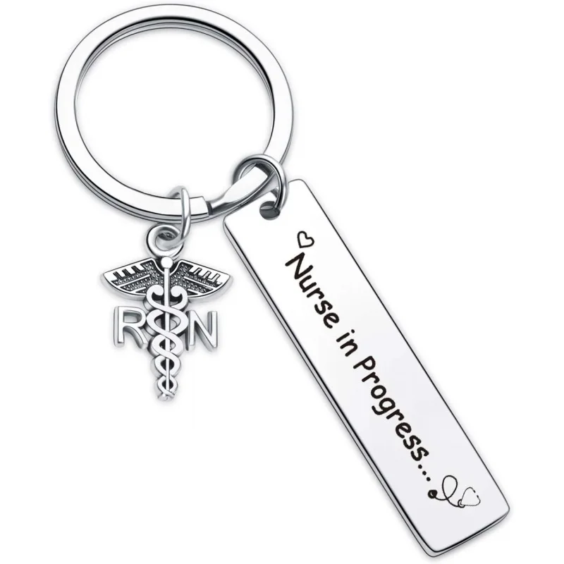 Nurse Day Jewelry Keychain for Nursing Assistant, Future Nurse Gift, Llavero de Regalo para Enfermera, Cute Accessory