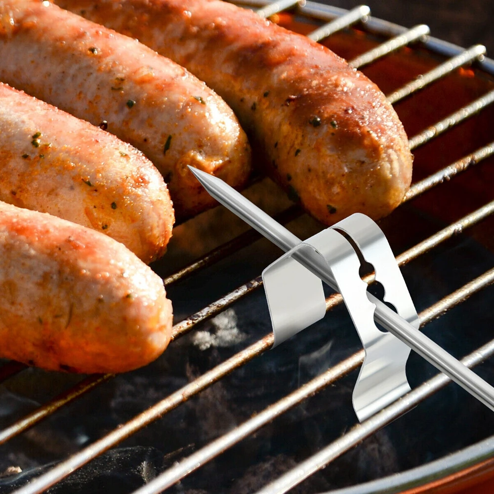 Sensore della sonda di temperatura della sonda del BBQ della carne dell\'alimento ad alta temperatura della sostituzione con la Clip per il sensore