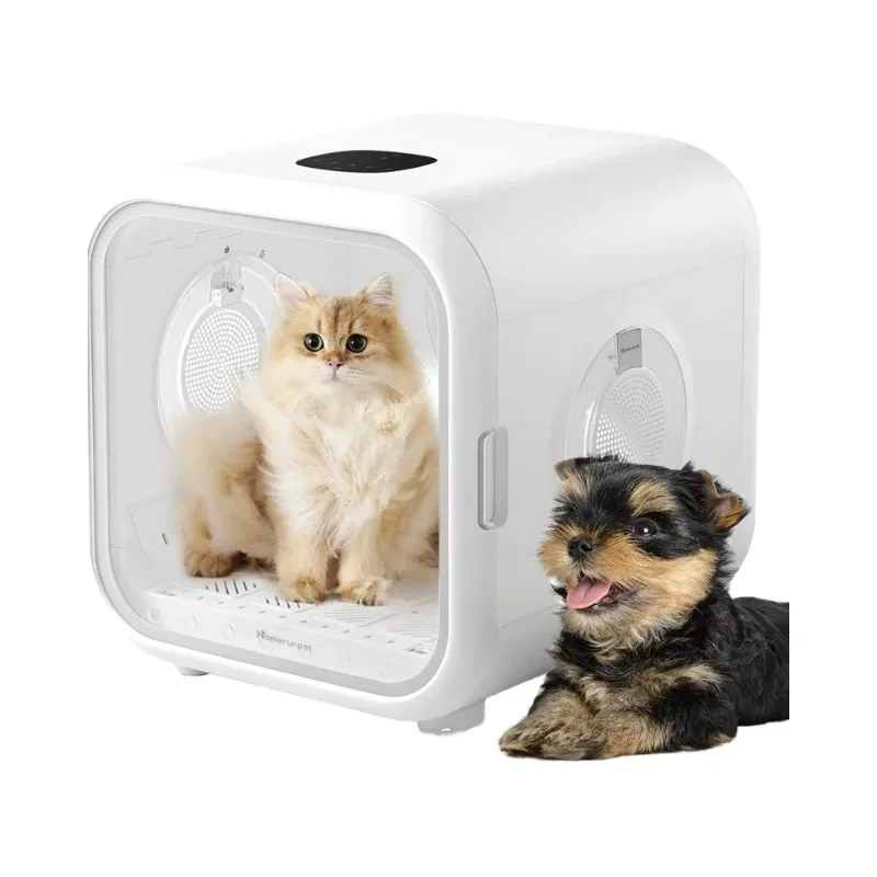 Dryer Box 53L Plastic Drybo Plus Pet Dryer for Small Dogs Quiet and Efficient with Smart Temperature Control