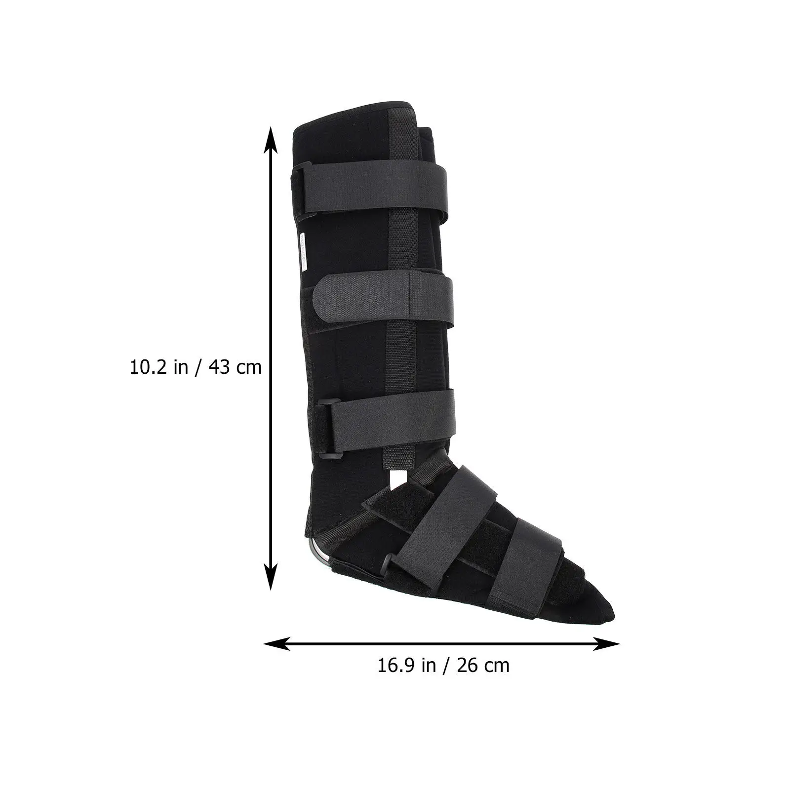 Adjustable Foot Stabilizer Ankle Brace Fixation Boot Sprained Support Ergonomic Requirements Composite Material Premium Cloth