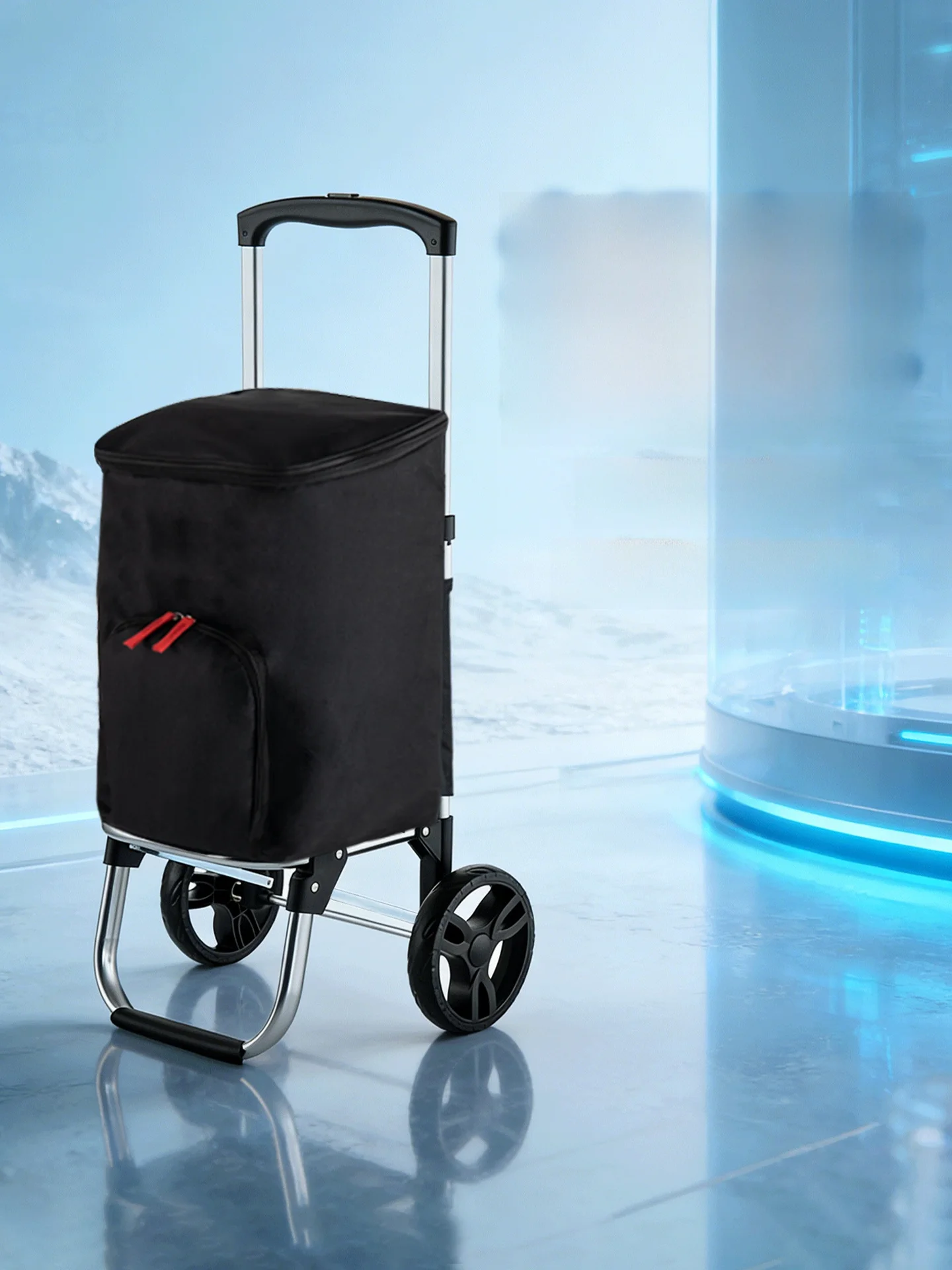 elderly-people-small-shopping-cart-caddy-aluminum-alloy-lightweight-foldable-hand-pulled-grocery-delivery-stair-climbing-cart