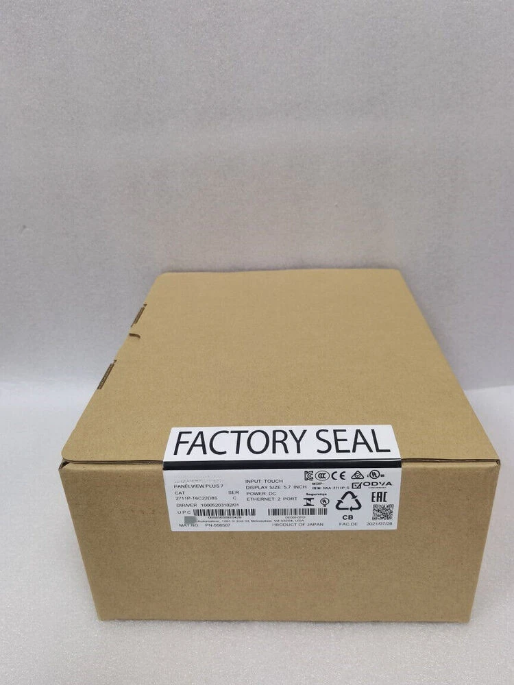 Nuevo paquete original 2711P-T6C22D8S HMI PanelView Plus 7 Terminal gráfico-