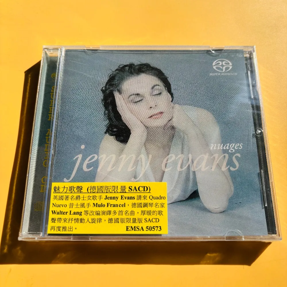 Jenny Evans Nuages CD Audiophile Vocal Jazz Melodias Lindas Voz Encantadora Ótimo Som Em Estoque Para Colecionadores