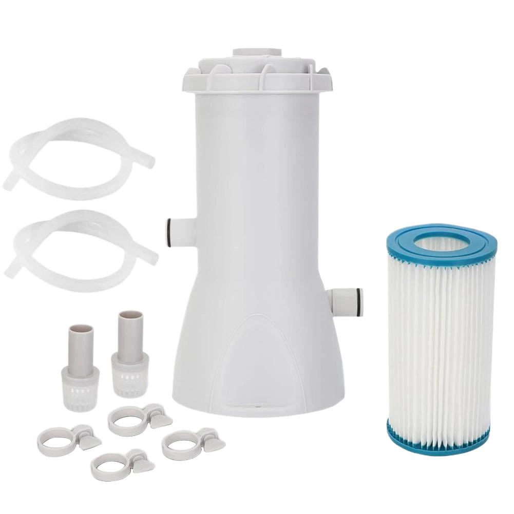 

Above Ground Pool Filter Pump 1000 GPH Pool Filter System Powerful Swimming Pool Filter Pump Pool Accessories