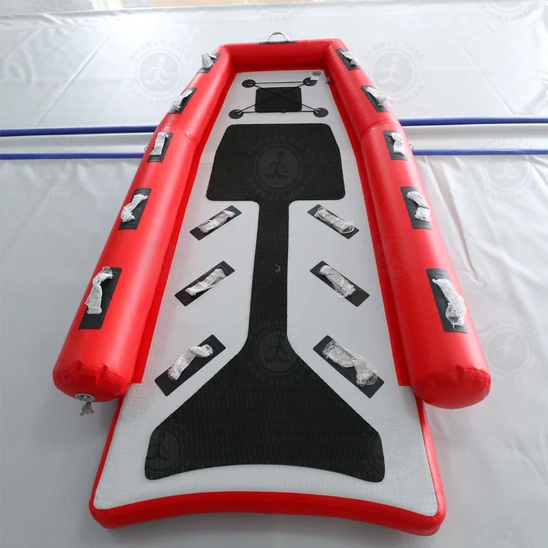 Direct Manufacturer Water Sport Platform Rescue Lifeguard Floating Buoy Inflatable Surf Rescue JetSki Sled