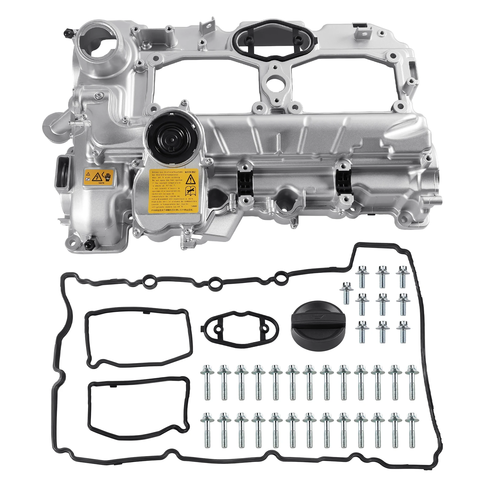 

Комплект алюминиевой крышки клапана, совместимый с N20 BMW 528i xDrive 328i GT xDrive 320i 228i 428i X1 X3 X4 X5 Z4 2.0L 11127588412