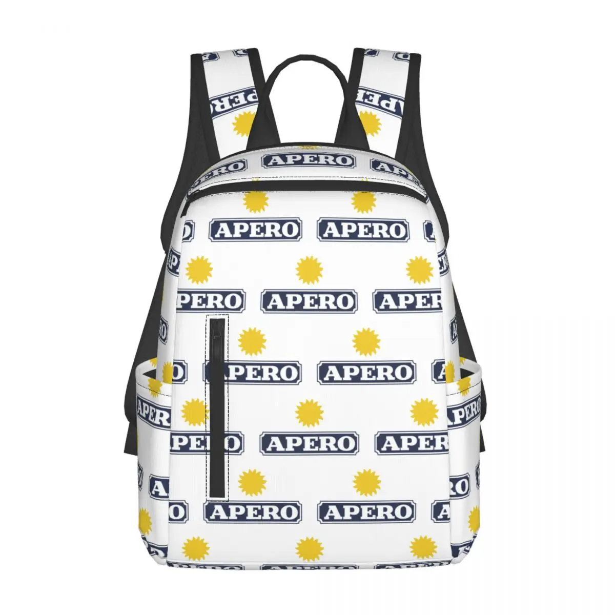 

Aperitif Apero Backpack Daypack Children BookBag School Bag Shoulder Bags for Men Women