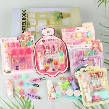어린이 크림 젤 세트, DIY 수제 재료 팩, 수제 헤어 클립, 음식 피크닉 액세서리 세트, 선물 세트 만들기, 신제품 